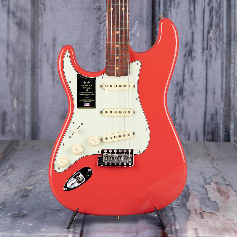 Электрогитара Fender American Vintage II 1961 Stratocaster Left-Handed, Fiesta Red
Электрогитара Fender American Vintage II 1961 Stratocaster Left-Handed, Fiesta Red