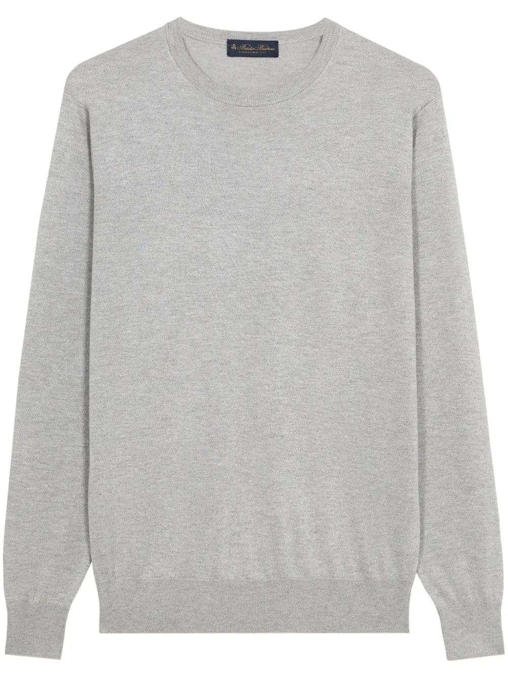 Джемпер с круглым вырезом Brooks Brothers, серый
Джемпер с круглым вырезом Brooks Brothers, серый