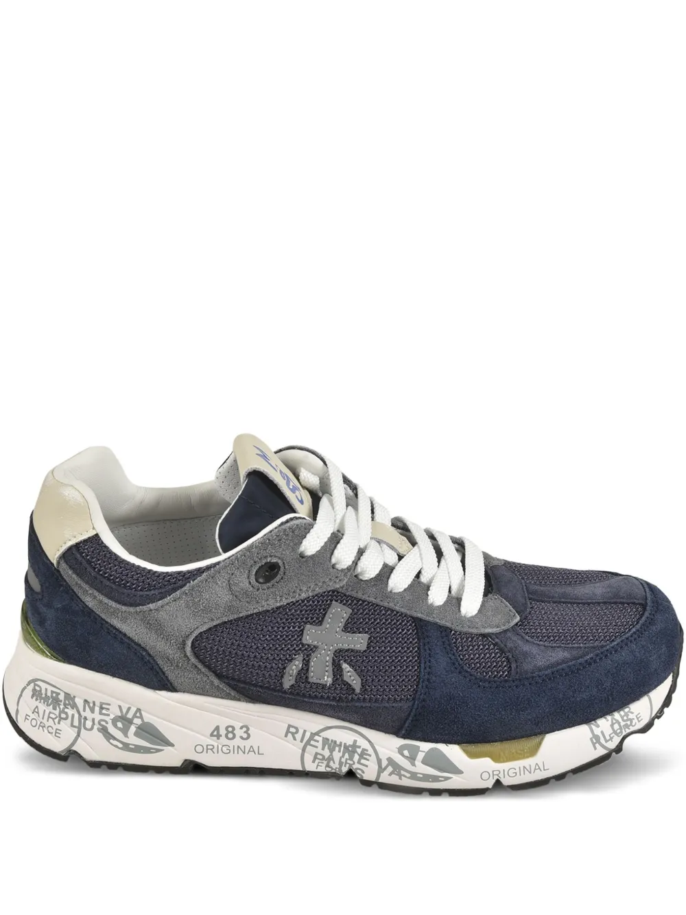 Кроссовки со вставками PREMIATA, синий
Кроссовки со вставками PREMIATA, синий