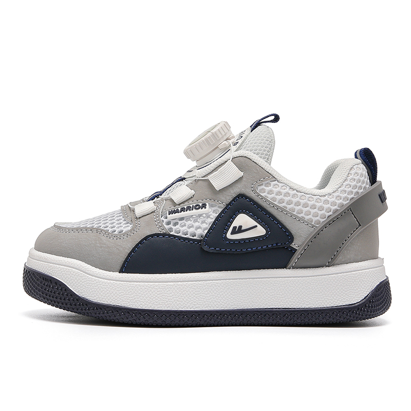 Нескользящие, легкие, амортизирующие, низкие детские кроссовки для скейтбординга WARRIOR, белый/серый/синий
Нескользящие, легкие, амортизирующие, низкие детские кроссовки для скейтбординга WARRIOR, белый/серый/синий