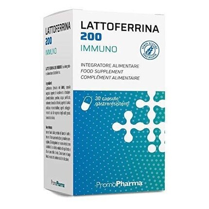 Лактоферрин 200 Иммуно PromoPharma 30 Капсул Promopharma Spa
Лактоферрин 200 Иммуно PromoPharma 30 Капсул Promopharma Spa