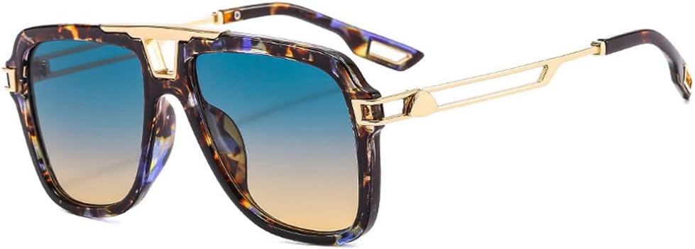 Ретро солнцезащитные очки с двойной перемычкой для женщин, модные градиентные очки с защитой от УФ-излучения UV400 для мужчин. Модные солнцезащитные очки TKKTLLT, Pattern Green Tea
Ретро солнцезащитные очки с двойной перемычкой для женщин, модные градиентные очки с защитой от УФ-излучения UV400 для мужчин. Модные солнцезащитные очки TKKTLLT, Pattern Green Tea