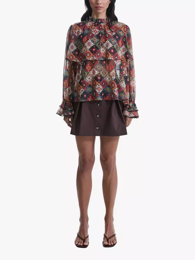 Блуза James Lakeland Birds Eye Ruffle
Блуза James Lakeland Birds Eye Ruffle