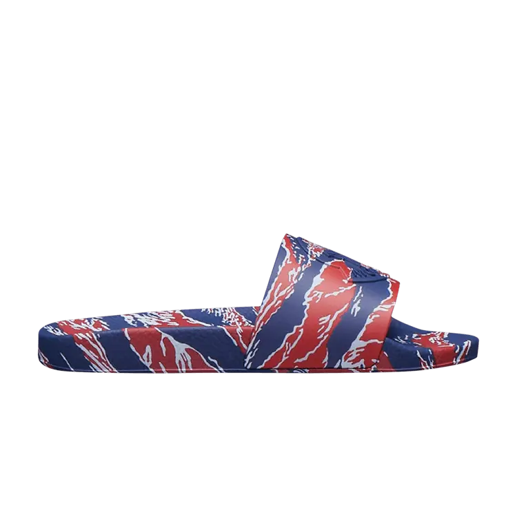 Кроссовки Moncler Basile Slide Tiger Print - Red Blue, синий 
Кроссовки Moncler Basile Slide Tiger Print - Red Blue, синий