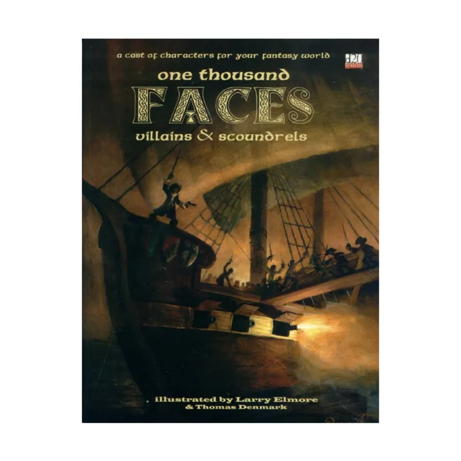 1000 Faces - Villains & Scoundrels, Fantasy Supplements (Citizen Games) (d20), мягкая обложка
1000 Faces - Villains & Scoundrels, Fantasy Supplements (Citizen Games) (d20), мягкая обложка