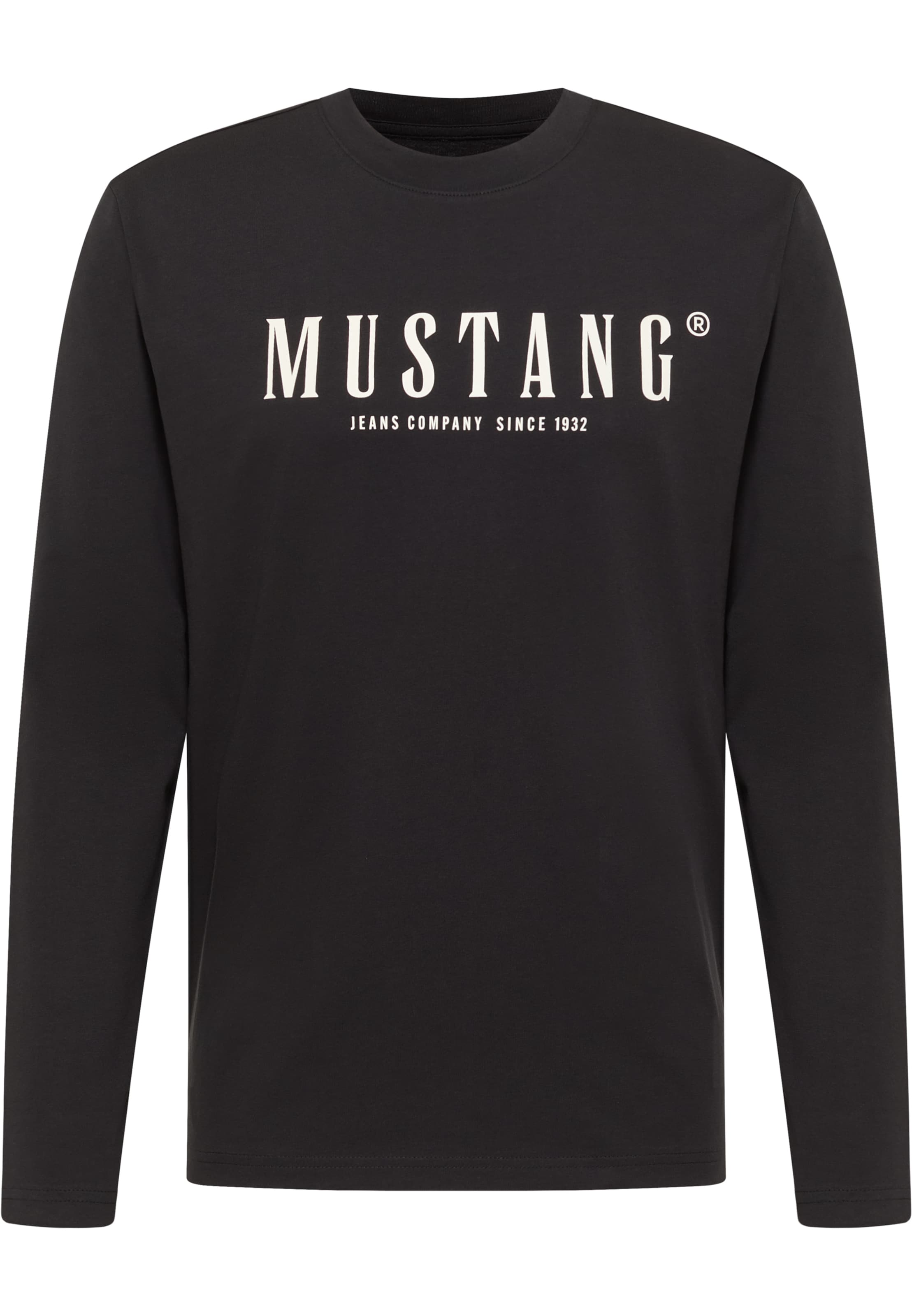 MUSTANG Футболка 'Asheville' в черном цвете
MUSTANG Футболка 'Asheville' в черном цвете