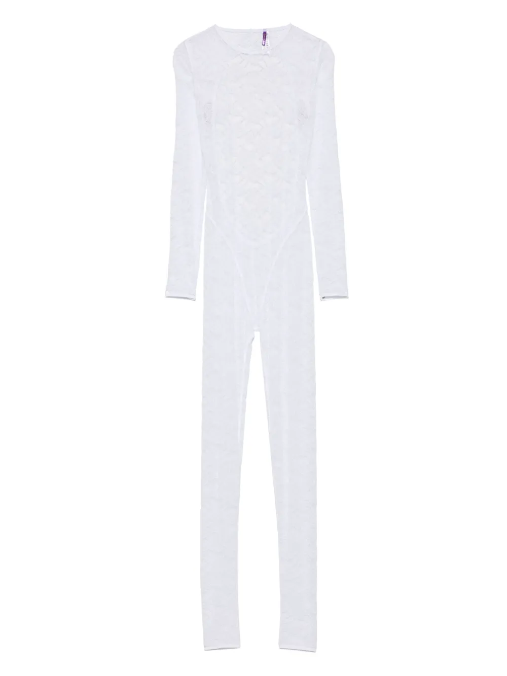 Комбинезон с длинными рукавами и открытой спиной Maison Close, белый
Комбинезон с длинными рукавами и открытой спиной Maison Close, белый