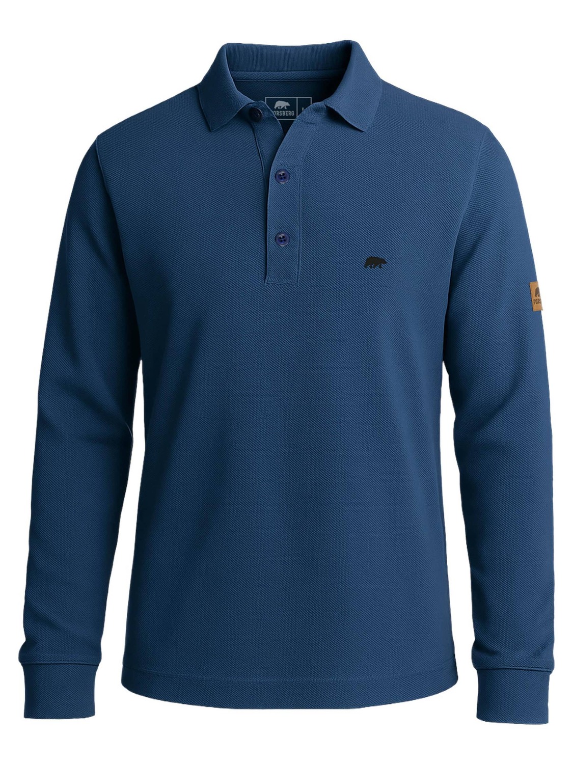 FORSBERG Футболка-поло с длинным рукавом из хлопка в цвете Marine Blue
FORSBERG Футболка-поло с длинным рукавом из хлопка в цвете Marine Blue