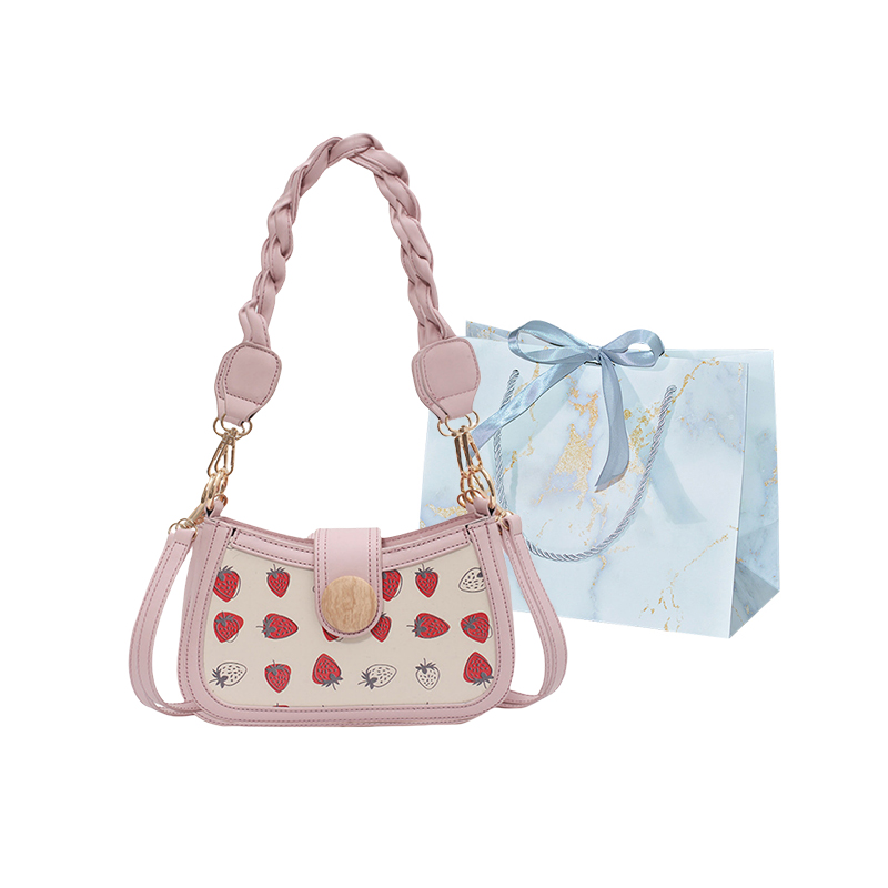 Кроссбод PU, Сумка через плечо Женская Клубнично-розовая ZUONU, Буквенный розовый 
Кроссбод PU, Сумка через плечо Женская Клубнично-розовая ZUONU, Буквенный розовый