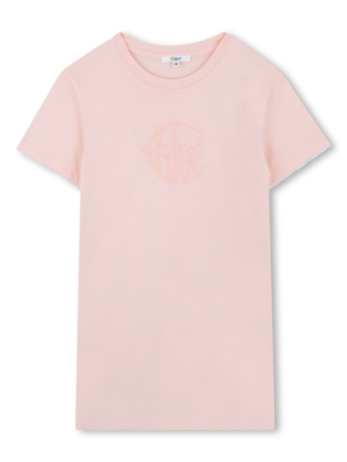 Chloé Kids платье с вышитым логотипом, розовый
Chloé Kids платье с вышитым логотипом, розовый