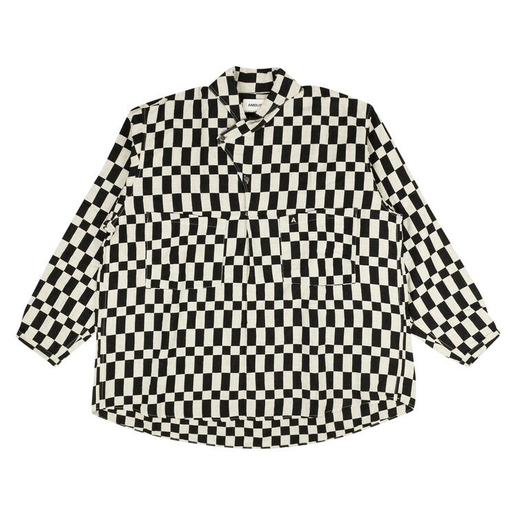 Рубашка Ambush Pullover Check Shirt Black/White, разноцветный 
Рубашка Ambush Pullover Check Shirt Black/White, разноцветный
