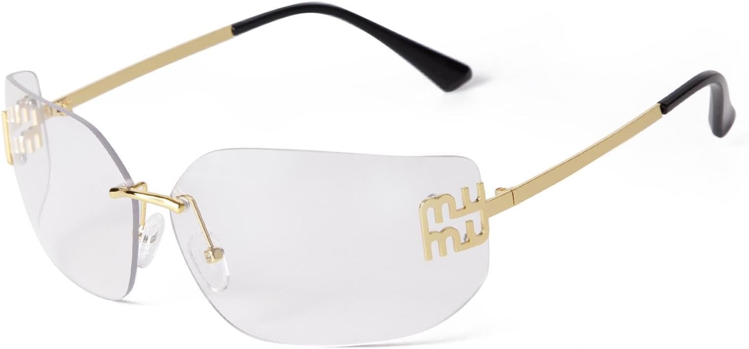 Женские солнцезащитные очки квадратной оправы без оправы, модные, с градиентным металлическим блеском, стильные солнцезащитные очки с защитой от УФ-излучения UV400 WNCKSQ, C6
Женские солнцезащитные очки квадратной оправы без оправы, модные, с градиентным металлическим блеском, стильные солнцезащитные очки с защитой от УФ-излучения UV400 WNCKSQ, C6