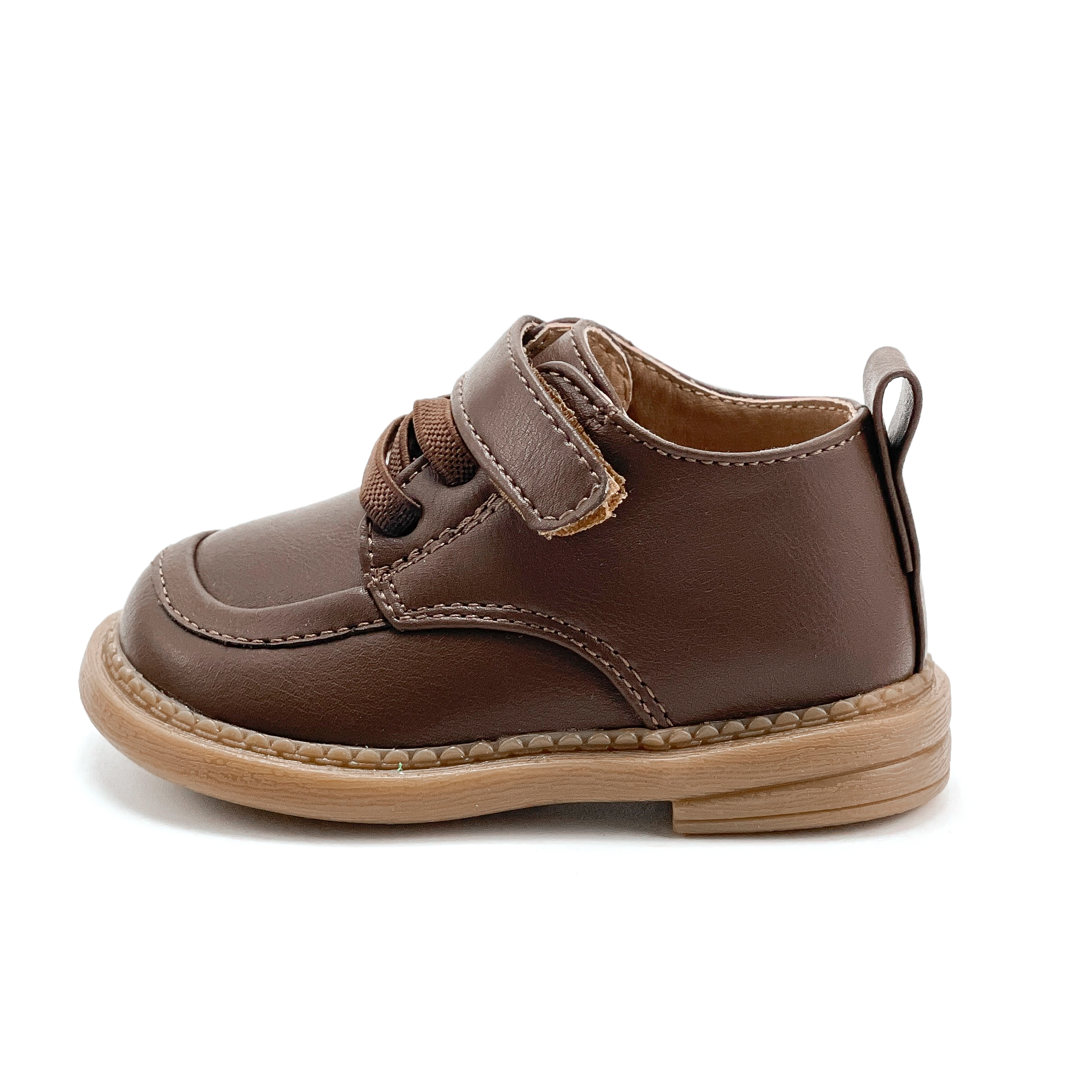 Детская кожаная обувь для дошкольников QINUOSHU, коричневый
Детская кожаная обувь для дошкольников QINUOSHU, коричневый