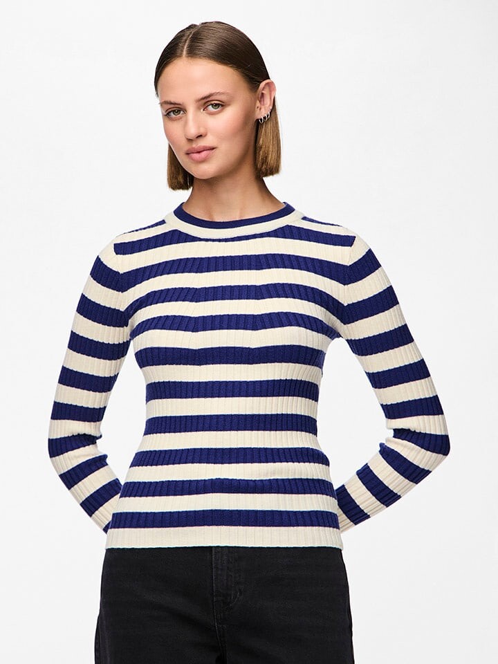 Лонгслив Pieces Crista, цвет blau/weiß
Лонгслив Pieces Crista, цвет blau/weiß