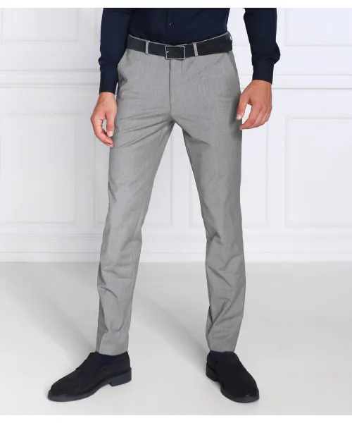 Шерстяные брюки hesten212x Slim fit Hugo, серый
Шерстяные брюки hesten212x Slim fit Hugo, серый