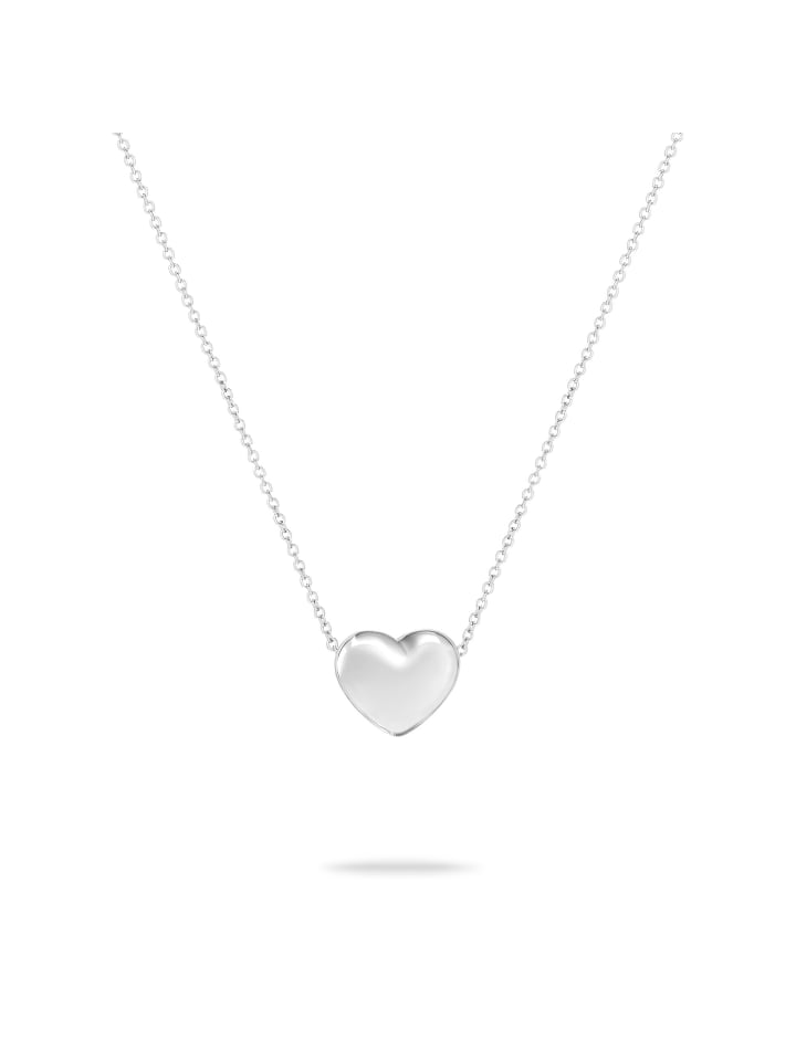Echtzeit Колье «Объемное сердце» из серебра
Echtzeit Колье «Объемное сердце» из серебра