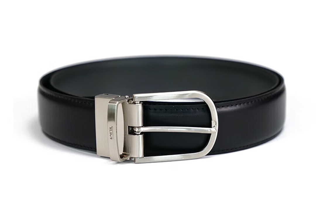 TUMI Мужской кожаный ремень с пряжкой-булавкой однотонный черный ширина 3,5 см
TUMI Мужской кожаный ремень с пряжкой-булавкой однотонный черный ширина 3,5 см