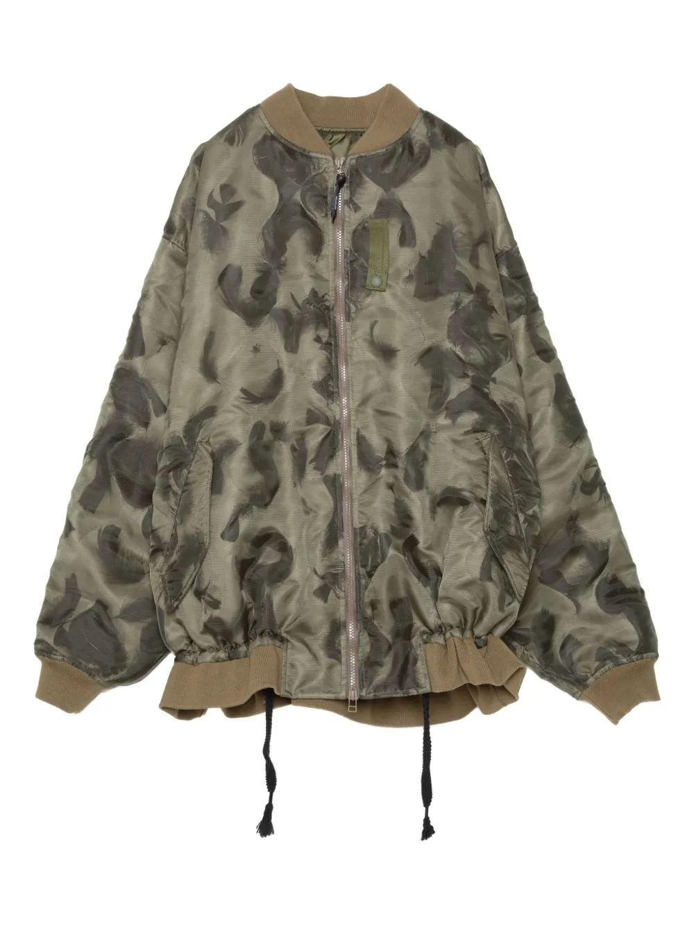 Бомбер с принтом Yoshiokubo, зеленый
Бомбер с принтом Yoshiokubo, зеленый