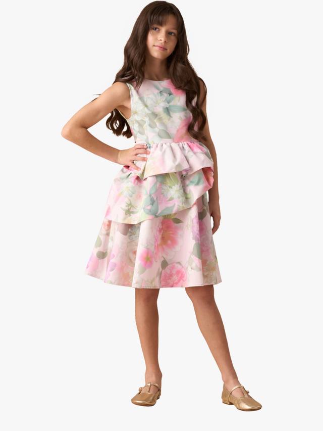 Детское платье с баской Angel & Rocket, Multi
Детское платье с баской Angel & Rocket, Multi