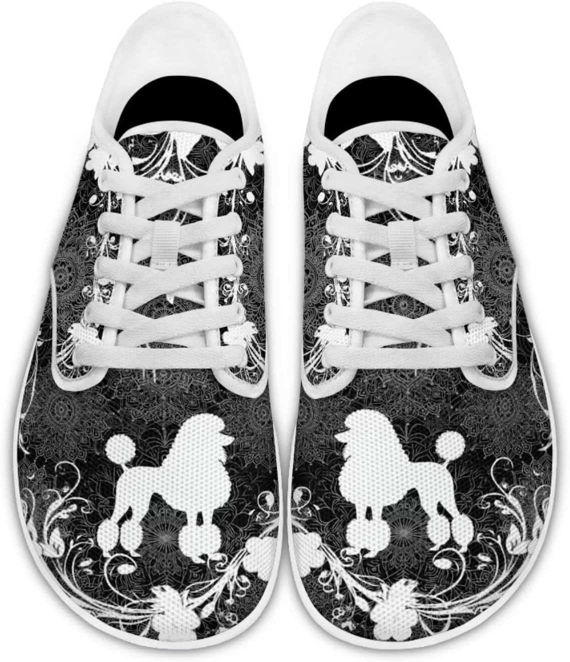 Кроссовки для ходьбы с широким носком, обувь для ходьбы Pointodoor, Poodle Boho Mandala Print
Кроссовки для ходьбы с широким носком, обувь для ходьбы Pointodoor, Poodle Boho Mandala Print