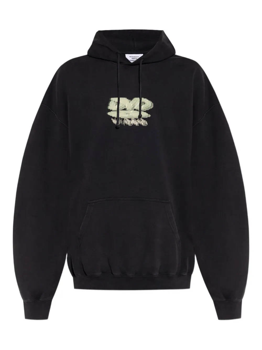 Худи с графичным принтом Vetements, черный
Худи с графичным принтом Vetements, черный