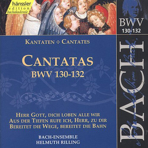 CD диск Bach / Gachinger Kantorei / Rilling: Sacred Cantatas BWV 130-132
CD диск Bach / Gachinger Kantorei / Rilling: Sacred Cantatas BWV 130-132