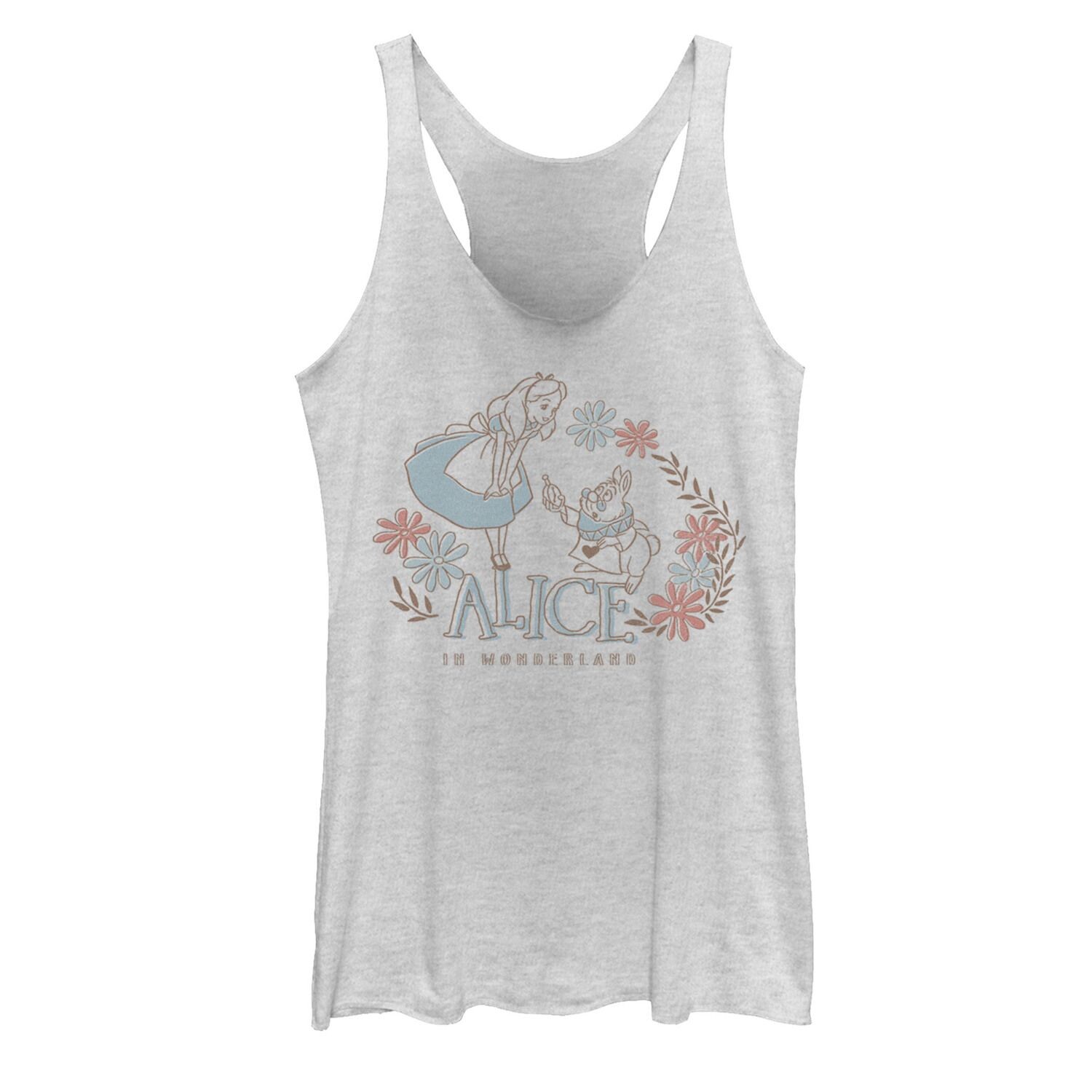 Майка с цветочным принтом «Алиса и белый кролик» Disney «Алиса в стране чудес» для юниоров Licensed Character
Майка с цветочным принтом «Алиса и белый кролик» Disney «Алиса в стране чудес» для юниоров Licensed Character