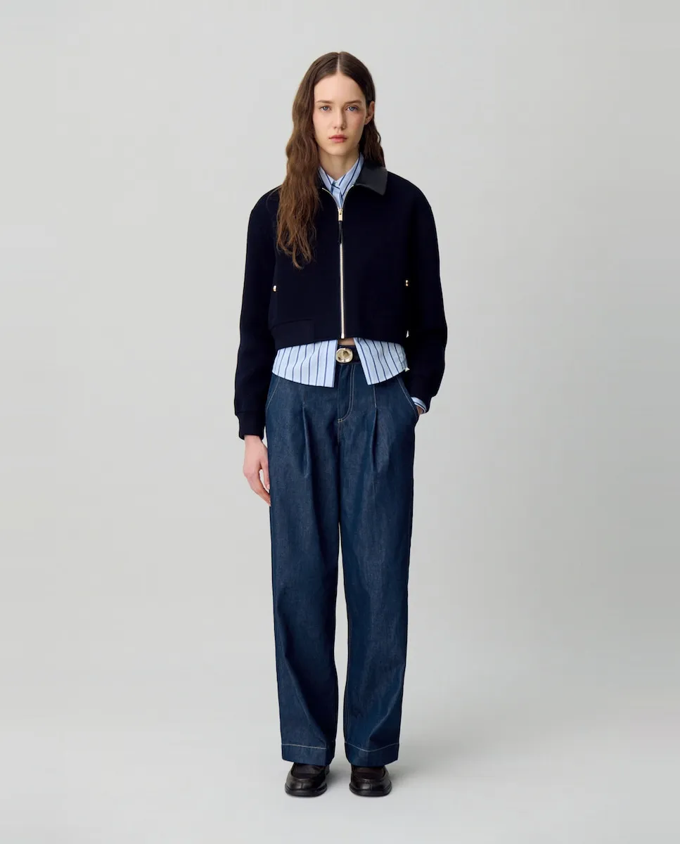 Прямые джинсы индиго для женщин Claudie Pierlot, синий
Прямые джинсы индиго для женщин Claudie Pierlot, синий