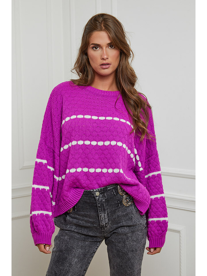 Свитер Joséfine Clovis, цвет Lila/Weiß
Свитер Joséfine Clovis, цвет Lila/Weiß