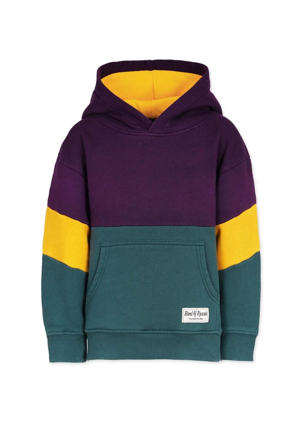 Полихромная толстовка Band of Rascals, цвет Dark-purple-racing-green
Полихромная толстовка Band of Rascals, цвет Dark-purple-racing-green