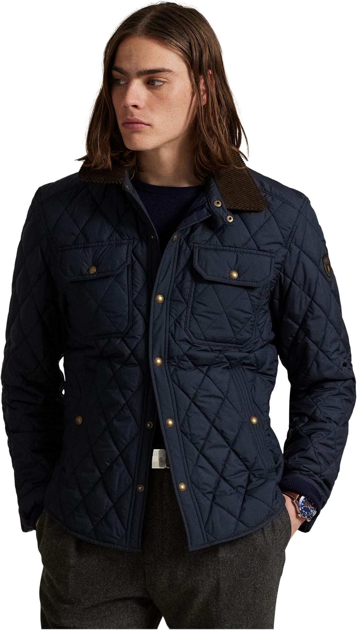 Мужская стеганая куртка Beaton Polo Ralph Lauren, College Navy
Мужская стеганая куртка Beaton Polo Ralph Lauren, College Navy