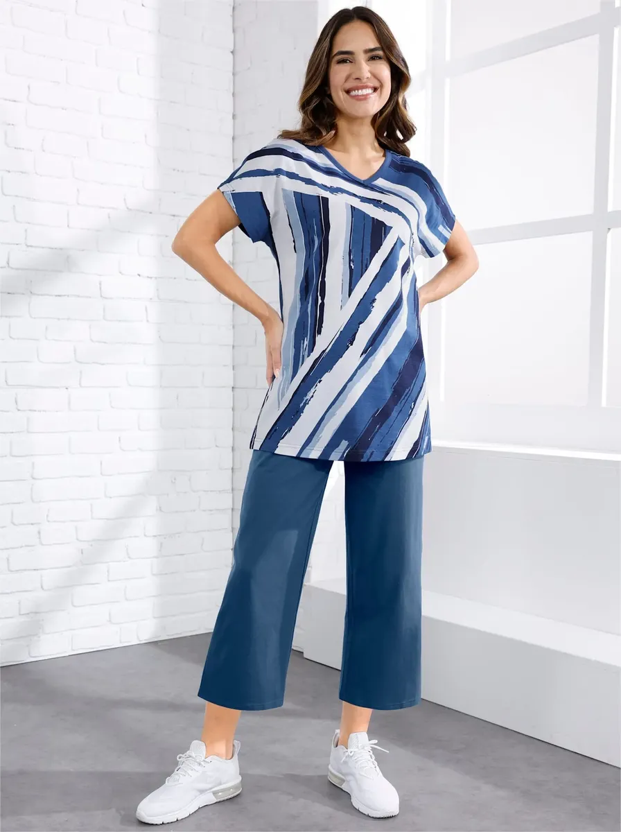 Брюки 7/8, джинсовый
Брюки 7/8, джинсовый