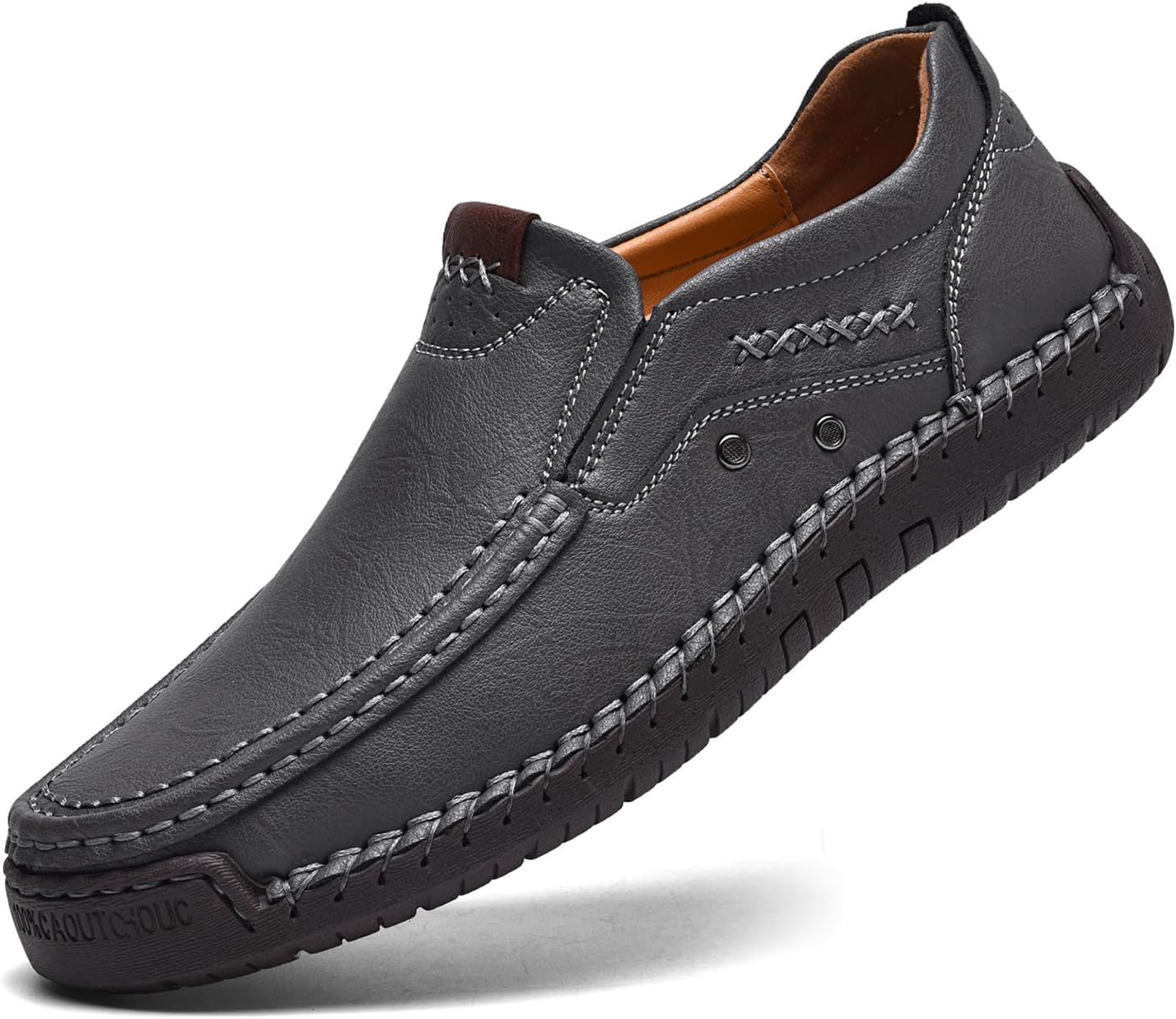 Мужские ручной работы кожаные слипоны-лоферы с классическим округлым носком, противоскользящей подошвой, удобные мокасины для повседневной носки, прогулок, спорта, активного отдыха и вождения Nxnbhsl, темно-серый
Мужские ручной работы кожаные слипоны-лоферы с классическим округлым носком, противоскользящей подошвой, удобные мокасины для повседневной носки, прогулок, спорта, активного отдыха и вождения Nxnbhsl, темно-серый