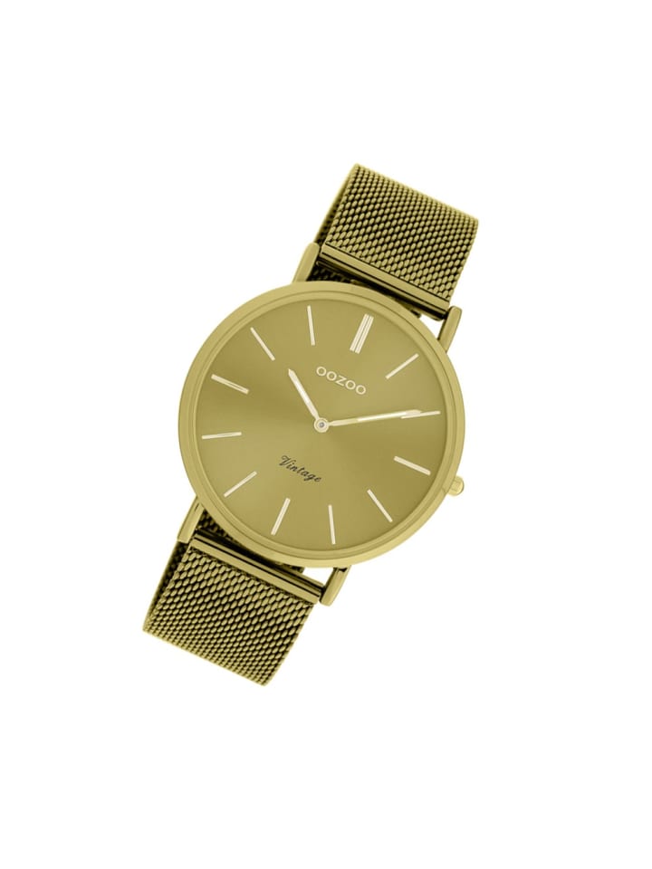 Аналоговые наручные часы Oozoo Vintage Series, горчично-желтого цвета, большие (примерно 40 мм)
Аналоговые наручные часы Oozoo Vintage Series, горчично-желтого цвета, большие (примерно 40 мм)