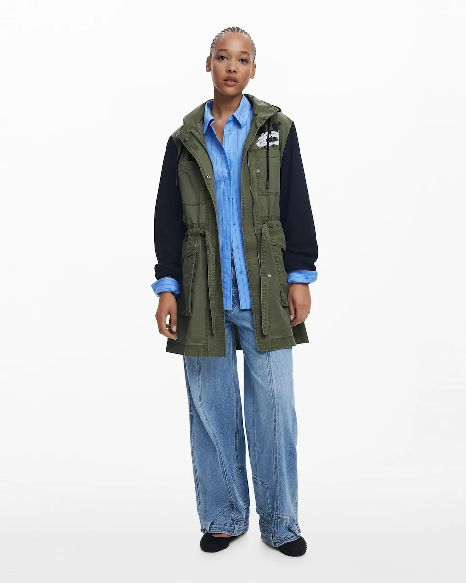 Женская парка с рисунком Микки Desigual, зеленый
Женская парка с рисунком Микки Desigual, зеленый