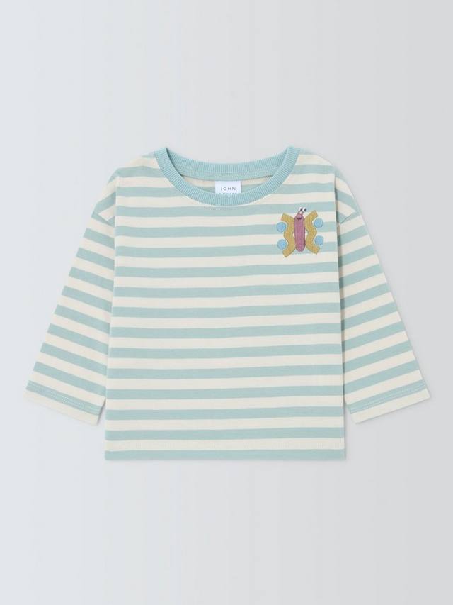 Полосатая футболка с длинным рукавом John Lewis, Green/White
Полосатая футболка с длинным рукавом John Lewis, Green/White