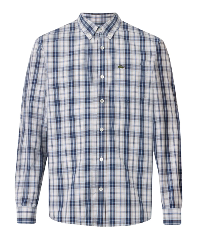 Рубашка из поплина прямого кроя в клетку. Lacoste, мультиколор
Рубашка из поплина прямого кроя в клетку. Lacoste, мультиколор