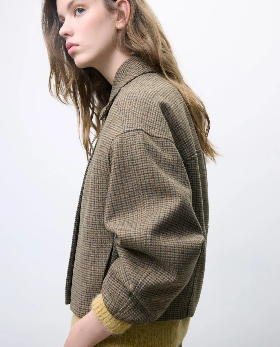 Женская шерстяная куртка с пуговицами Tintoretto, коричневый
Женская шерстяная куртка с пуговицами Tintoretto, коричневый