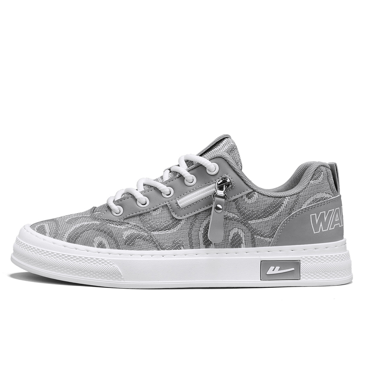 WARRIOR Амортизирующие устойчивые к истиранию дышащие низкие скейтерские кроссовки мужские - тёмно-серые, цвет Dark Gray
WARRIOR Амортизирующие устойчивые к истиранию дышащие низкие скейтерские кроссовки мужские - тёмно-серые, цвет Dark Gray