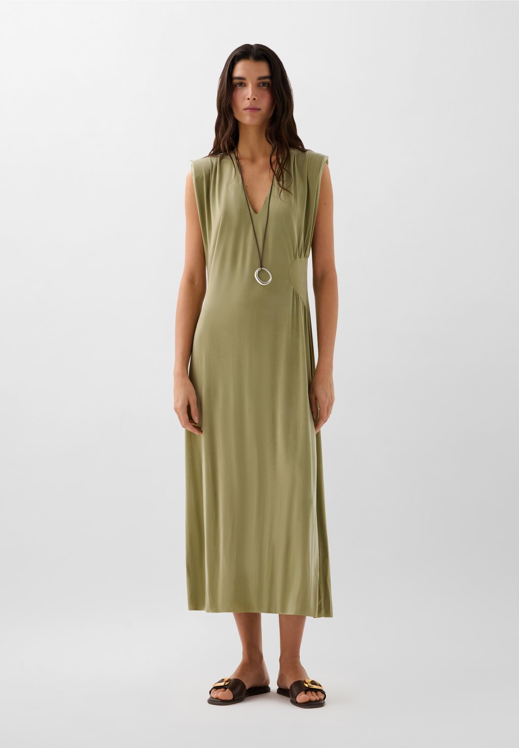 Повседневное платье Scalpers, хаки
Повседневное платье Scalpers, хаки