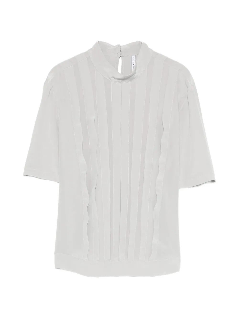 Плиссированная блузка с высоким воротником Liviana Conti, серый
Плиссированная блузка с высоким воротником Liviana Conti, серый