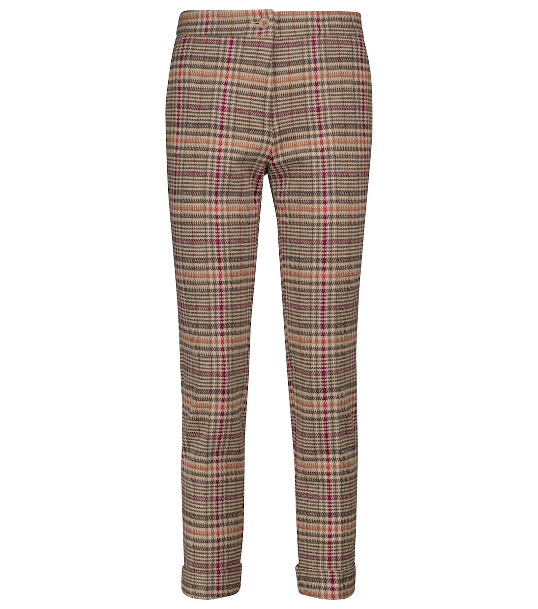 Узкие брюки из хлопка и шерсти в клетку Etro, бежевый
Узкие брюки из хлопка и шерсти в клетку Etro, бежевый