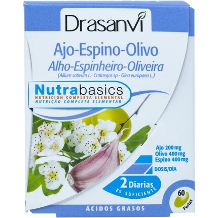 Чеснок оливкового дерева 500 мг 60 жемчужин, Drasanvi
Чеснок оливкового дерева 500 мг 60 жемчужин, Drasanvi