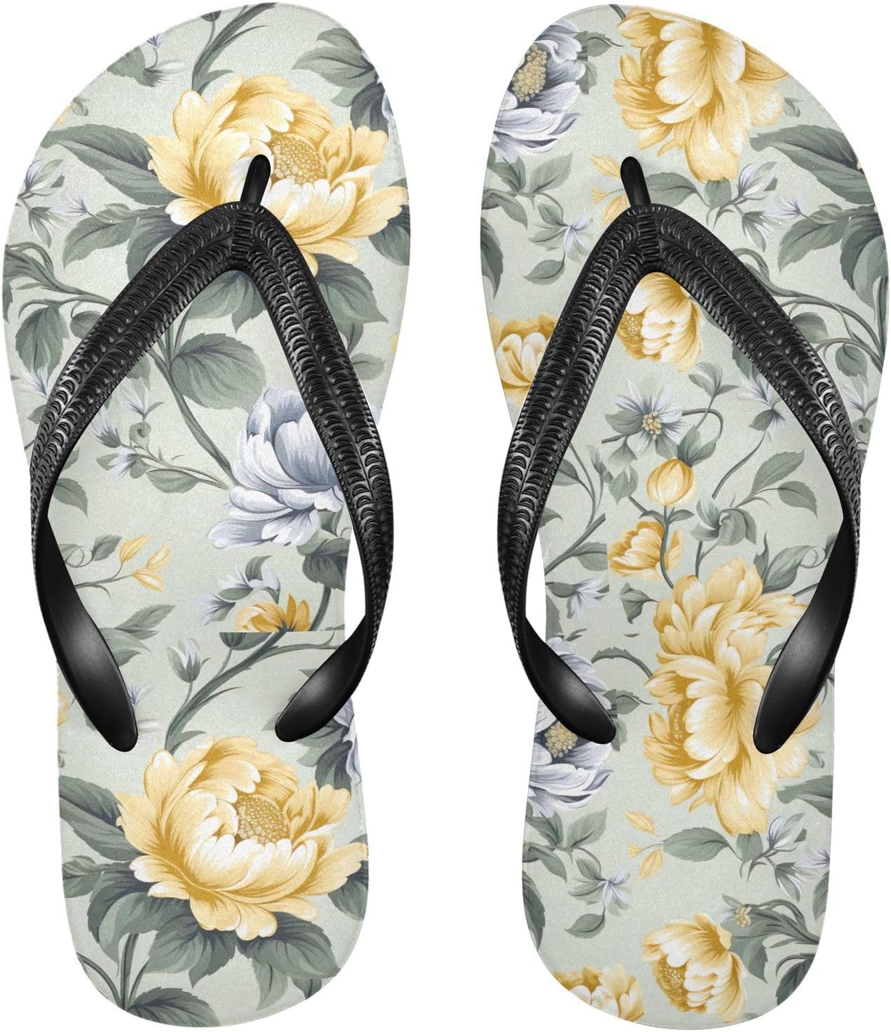 Женские и мужские шлепанцы SPRIPORT с тонкими ремешками и желтым цветком ромашки, удобные повседневные сандалии с амортизирующей подошвой из нескользящей резины, для ванной, душа, летних прогулок и пляжа
Женские и мужские шлепанцы SPRIPORT с тонкими ремешками и желтым цветком ромашки, удобные повседневные сандалии с амортизирующей подошвой из нескользящей резины, для ванной, душа, летних прогулок и пляжа