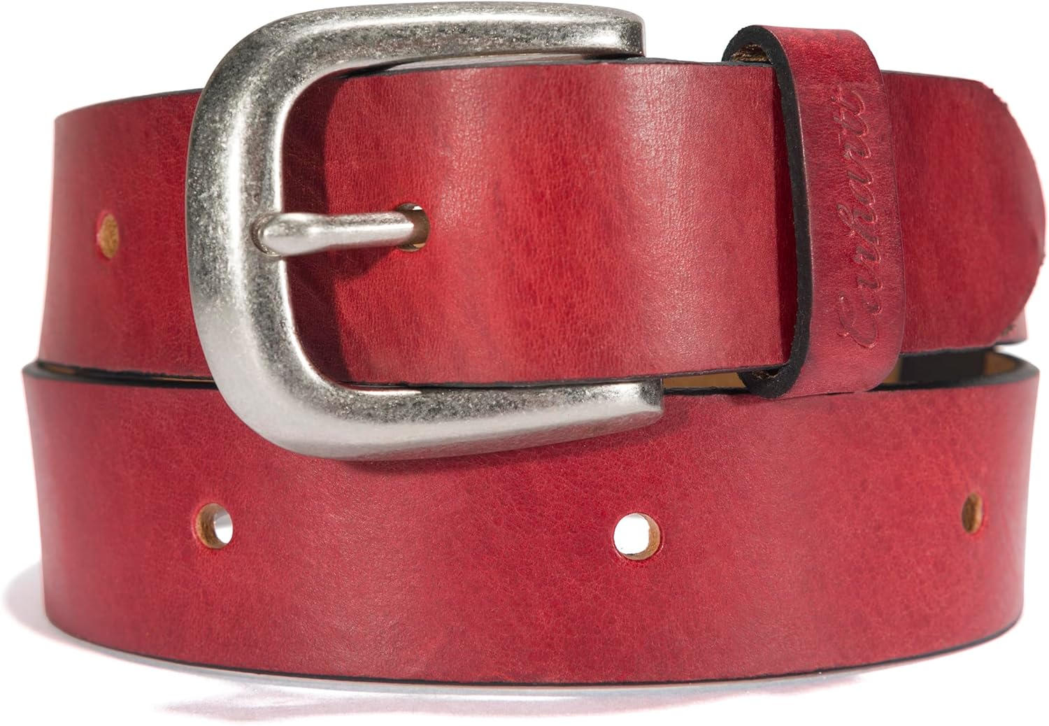 Carhartt Women's Casual Rugged Belts, Available in Multiple Styles, Colors & Sizes, Tanned Leather Continuous (Burgundy)
Carhartt Women's Casual Rugged Belts, Available in Multiple Styles, Colors & Sizes, Tanned Leather Continuous (Burgundy)