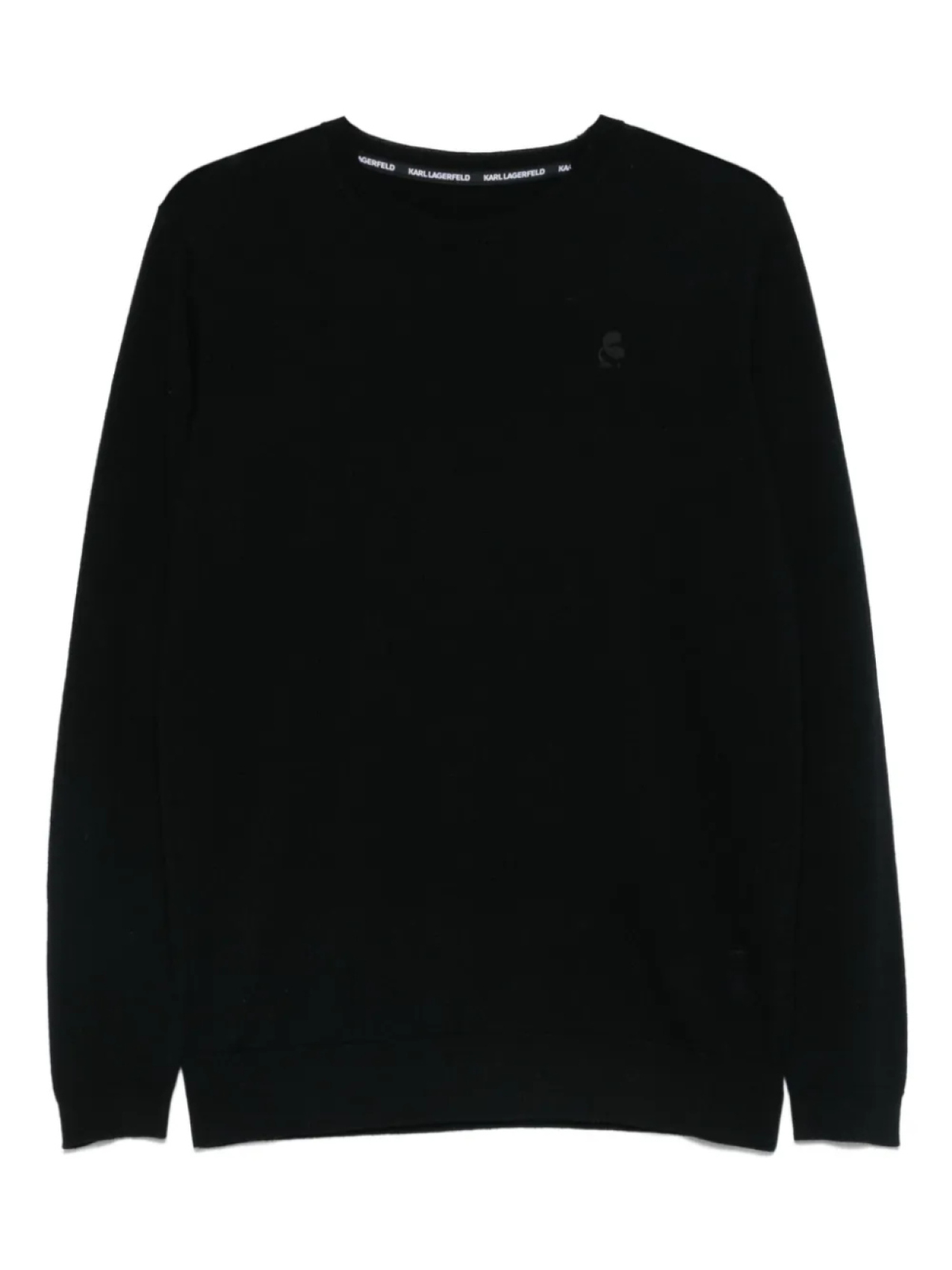 Свитер из мериносовой шерсти Karl Lagerfeld, черный
Свитер из мериносовой шерсти Karl Lagerfeld, черный