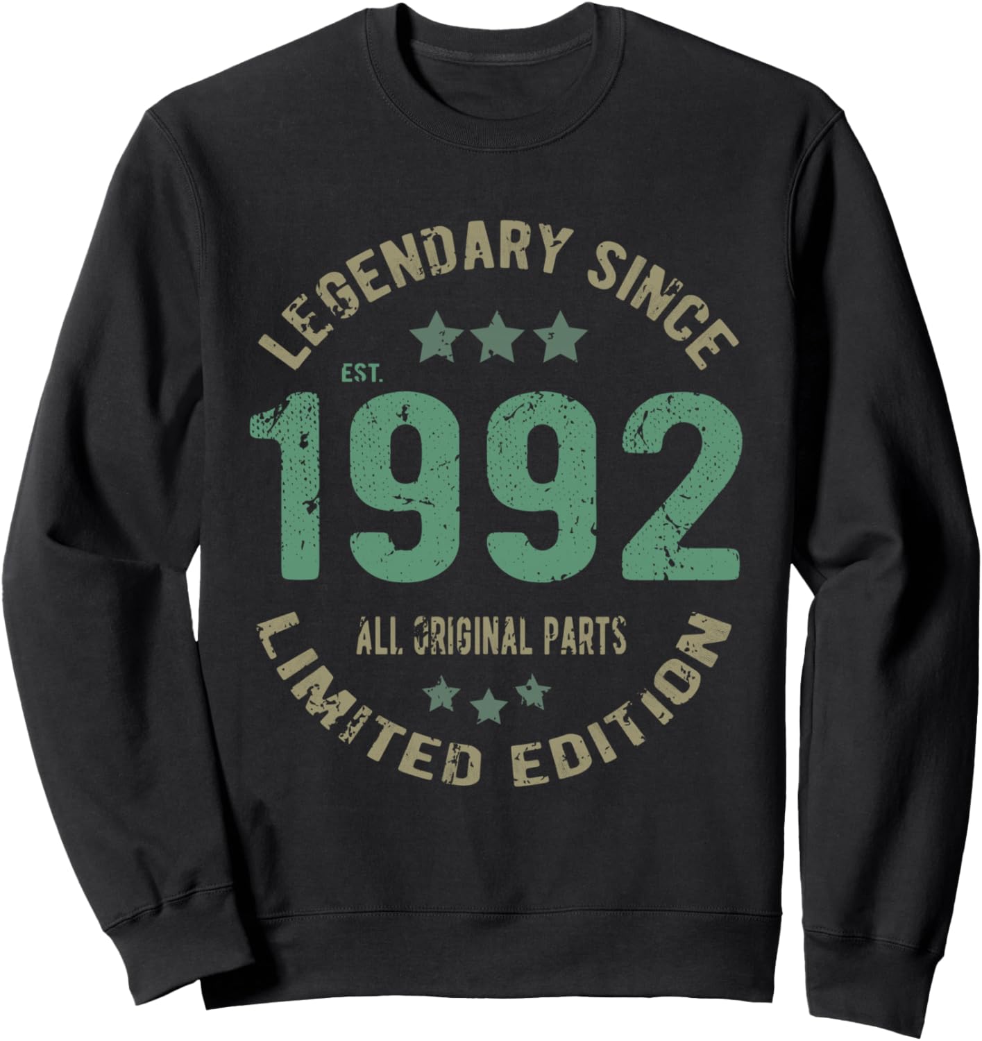 Легенда 34-летия. Винтажная толстовка «34-летие с 1992 года» Legend Birthday Gift Apparel.Usa, черный
Легенда 34-летия. Винтажная толстовка «34-летие с 1992 года» Legend Birthday Gift Apparel.Usa, черный