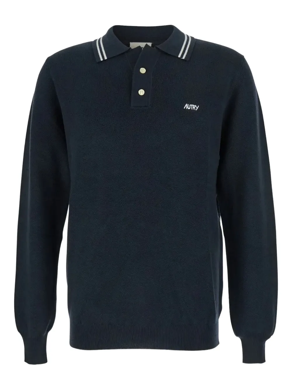 Вышитая рубашка-поло с длинными рукавами AUTRY, синий
Вышитая рубашка-поло с длинными рукавами AUTRY, синий