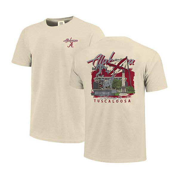 Мужская футболка Comfort Colors с ручной росписью Alabama Crimson Tide Image One
Мужская футболка Comfort Colors с ручной росписью Alabama Crimson Tide Image One