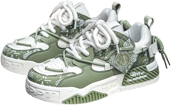 Удобные нескользящие мужские кроссовки для скейтборда Minlaidian, зеленый
Удобные нескользящие мужские кроссовки для скейтборда Minlaidian, зеленый